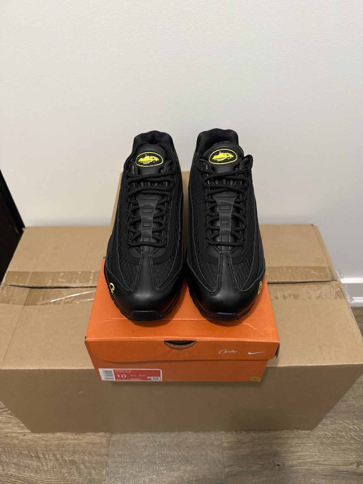 Nike Nike x Corteiz Air Max 95 Honey Black Size US 10 / EU 43 - 4 Thumbnail