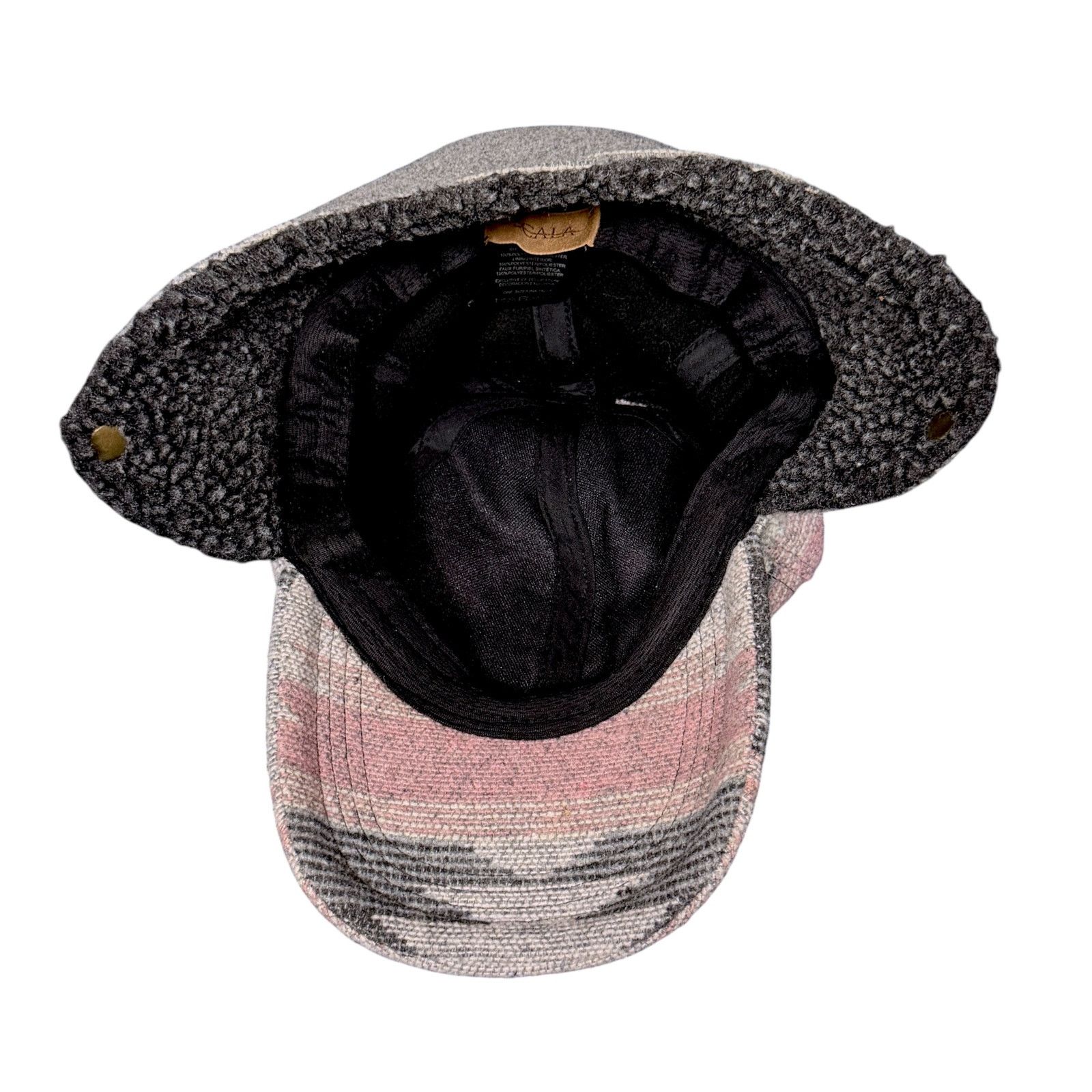 Other Scala Trooper Trapper Hat Southwestern Aztec Sherpa Ear Flap Size ONE SIZE - 5 Thumbnail