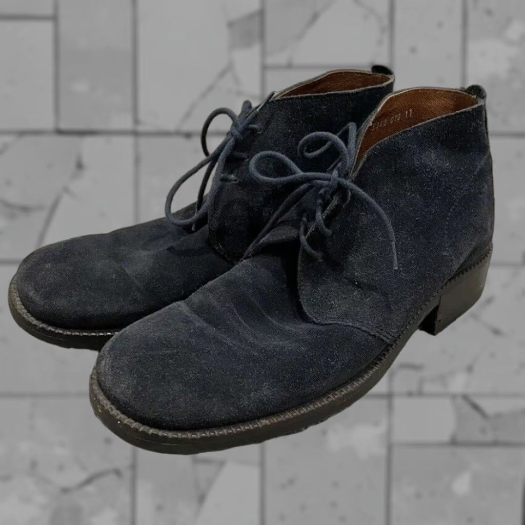 Vintage VINTAGE Jones BootMakers 1857 Deacon Suede Chukka Boots Mens Size 12 Black 5940-018-11 Men’s Boots Size US 12 / EU 45 - 1 Thumbnail