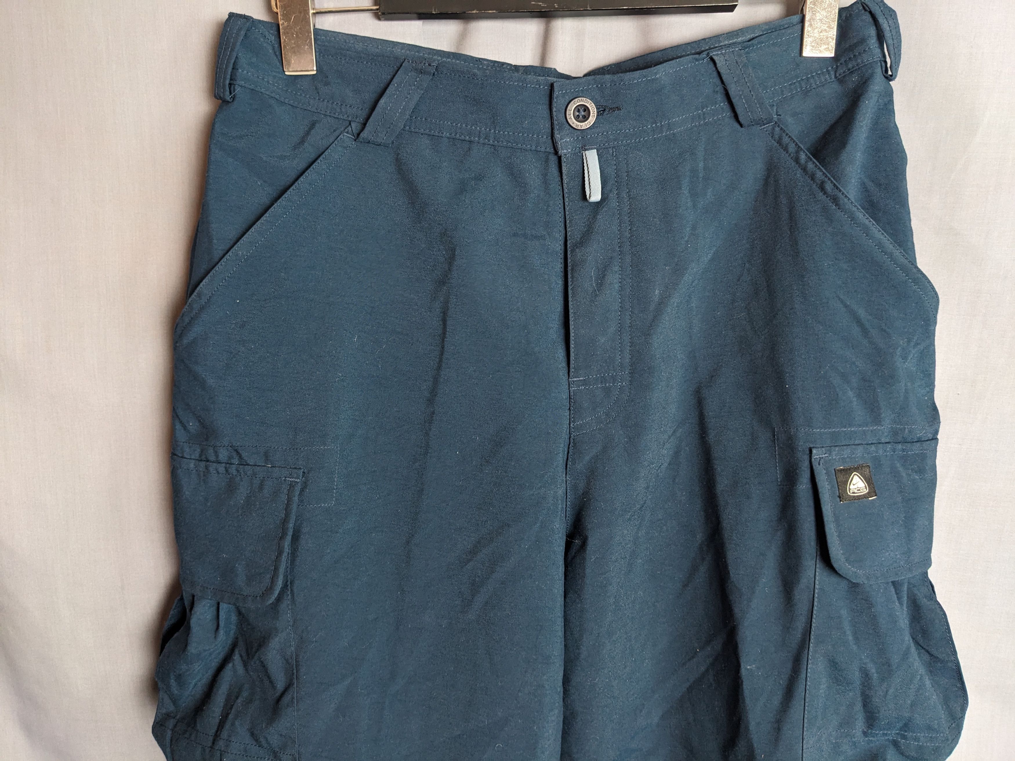 Nike Nike ACG Tech Pants Blue Nike All Condition Gear Convert Size US 30 / EU 46 - 7 Thumbnail