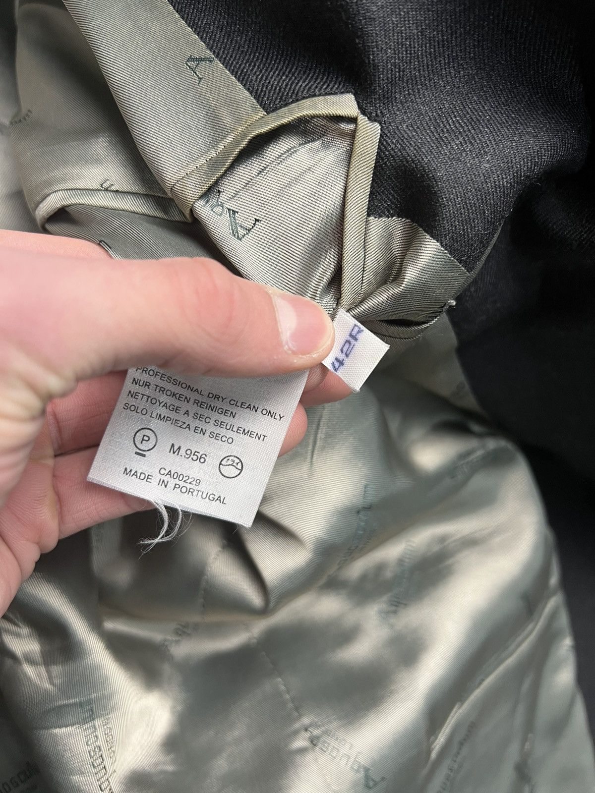 Aquascutum Mens Aquascutum London Suit Blazer And Pants England Size 38 Size 34R - 9 Thumbnail