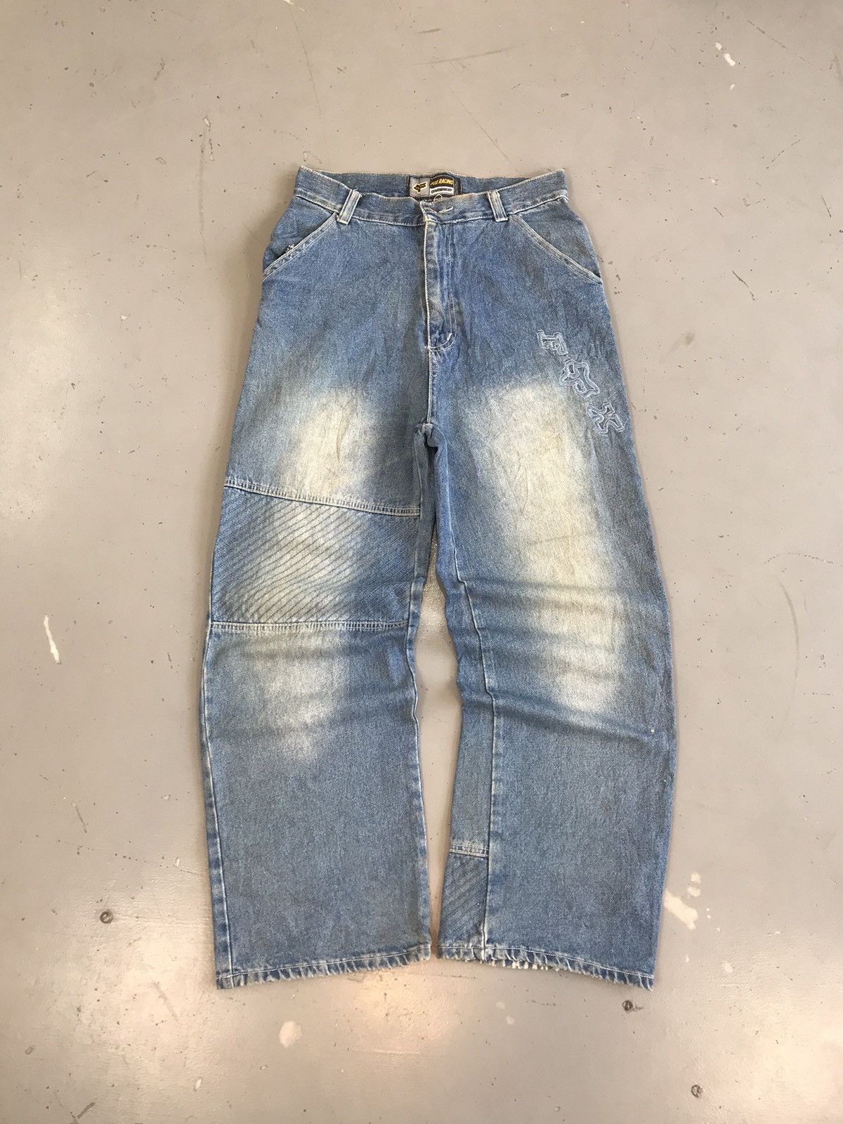 Fox Racing × Vintage Vintage Y2K fox Racing big pocket denim Size US 30 / EU 46 - 4 Thumbnail