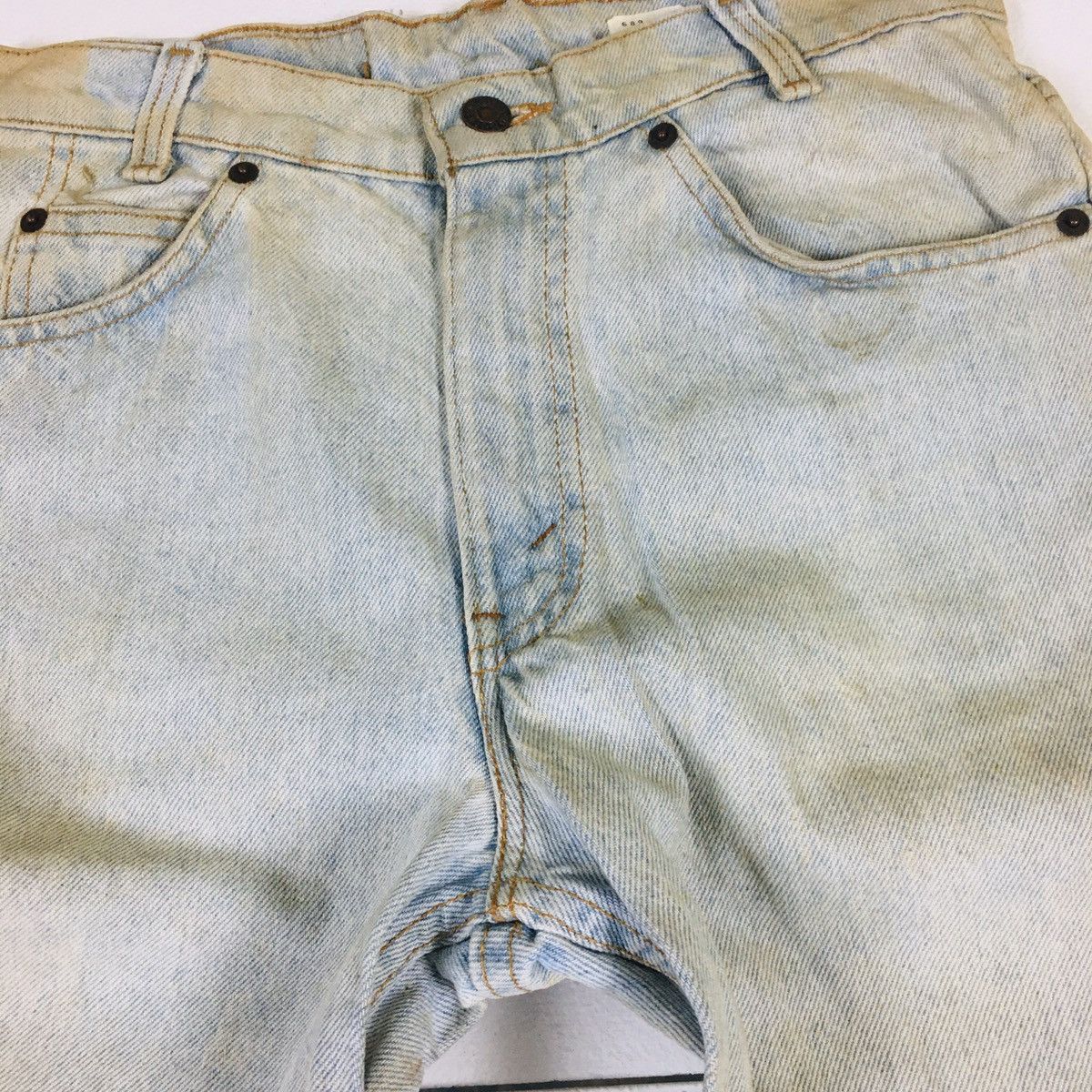 Levi's Vtg 90s Levi’s 550 Orange Tab Relaxed Fit Student Size US 29 - 5 Thumbnail