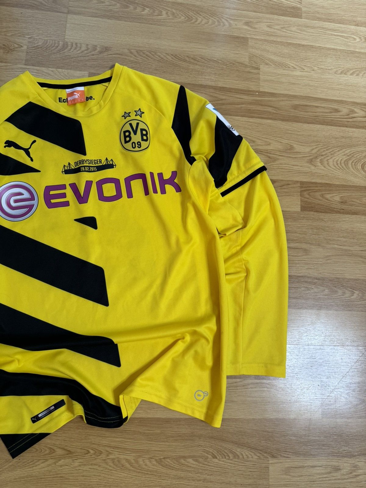 Nike × Vintage Puma Borussia Dortmund Kampl 2014-2015 LongSleeve Jersey Size US M / EU 48-50 / 2 - 4 Thumbnail