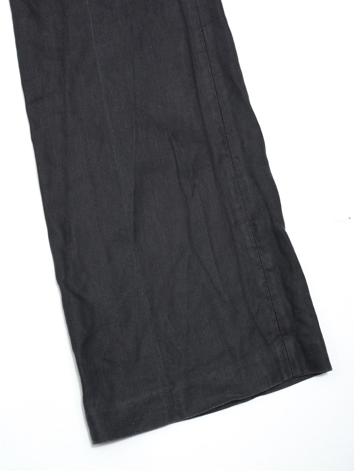 Gucci Gucci Hemp Silk Washed Black Pants Trousers Size 26" / US 2 / IT 38 - 18 Thumbnail