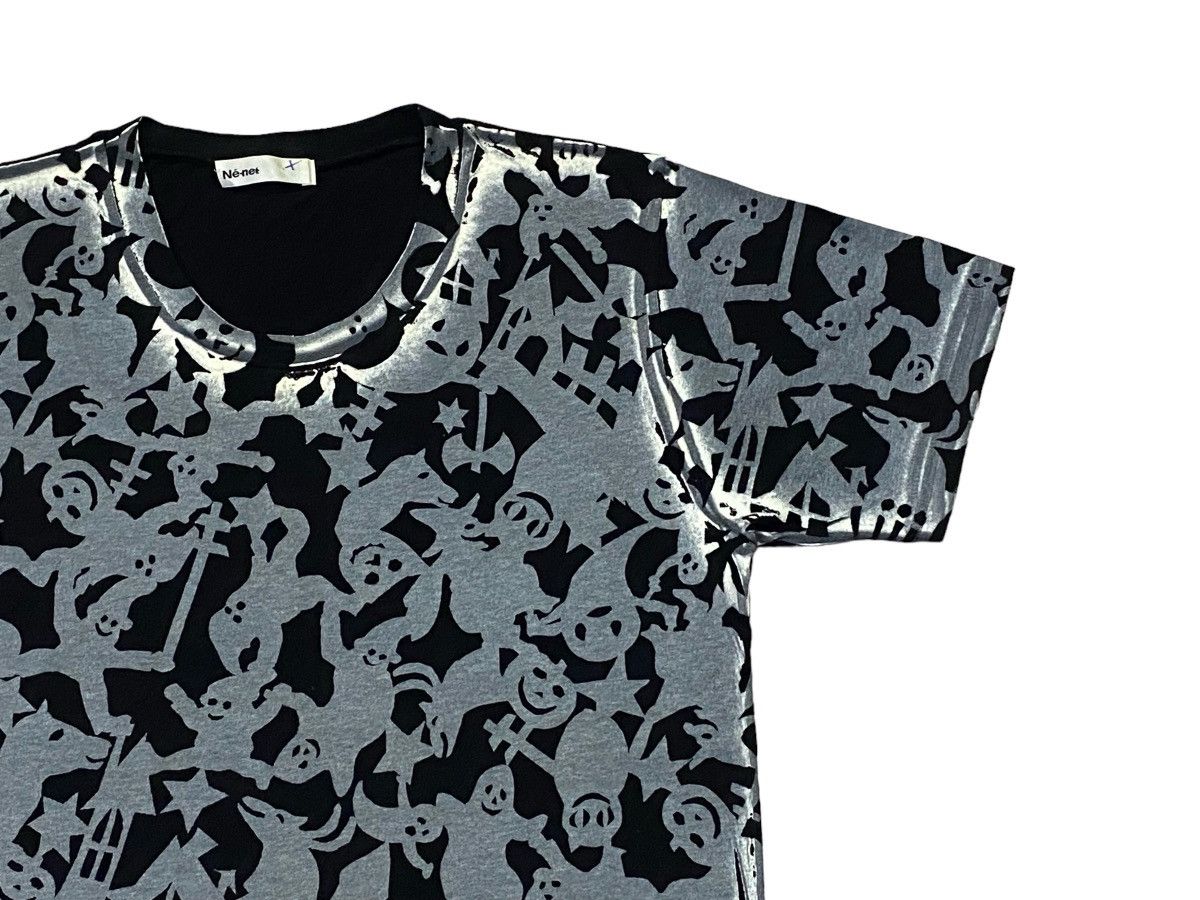 Issey Miyake × Japanese Brand × Ne-Net Ne-Net By Issey Miyake Typography Shirt Size US M / EU 48-50 / 2 - 12 Thumbnail