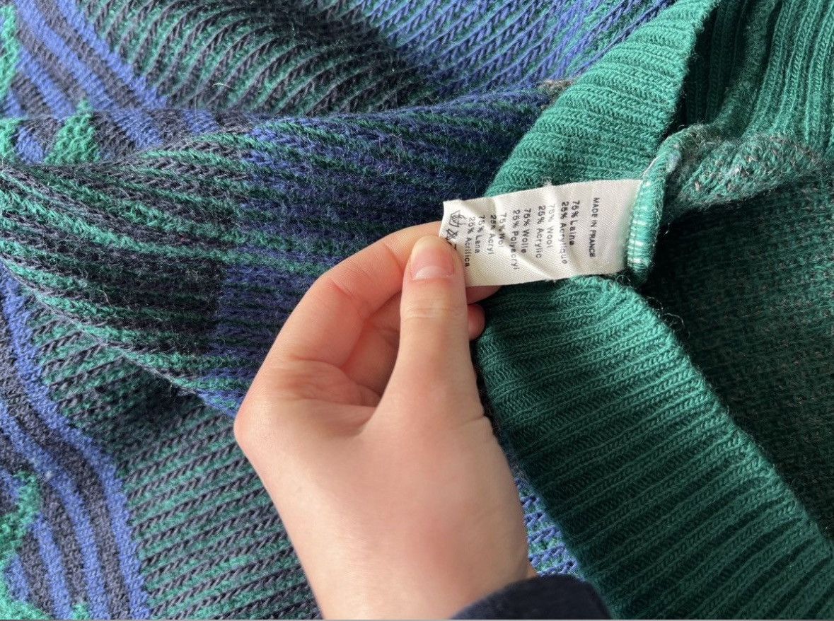 Lacoste Vintage Lacoste Knitted Sweater 80s Made in France Size US L / EU 52-54 / 3 - 7 Thumbnail