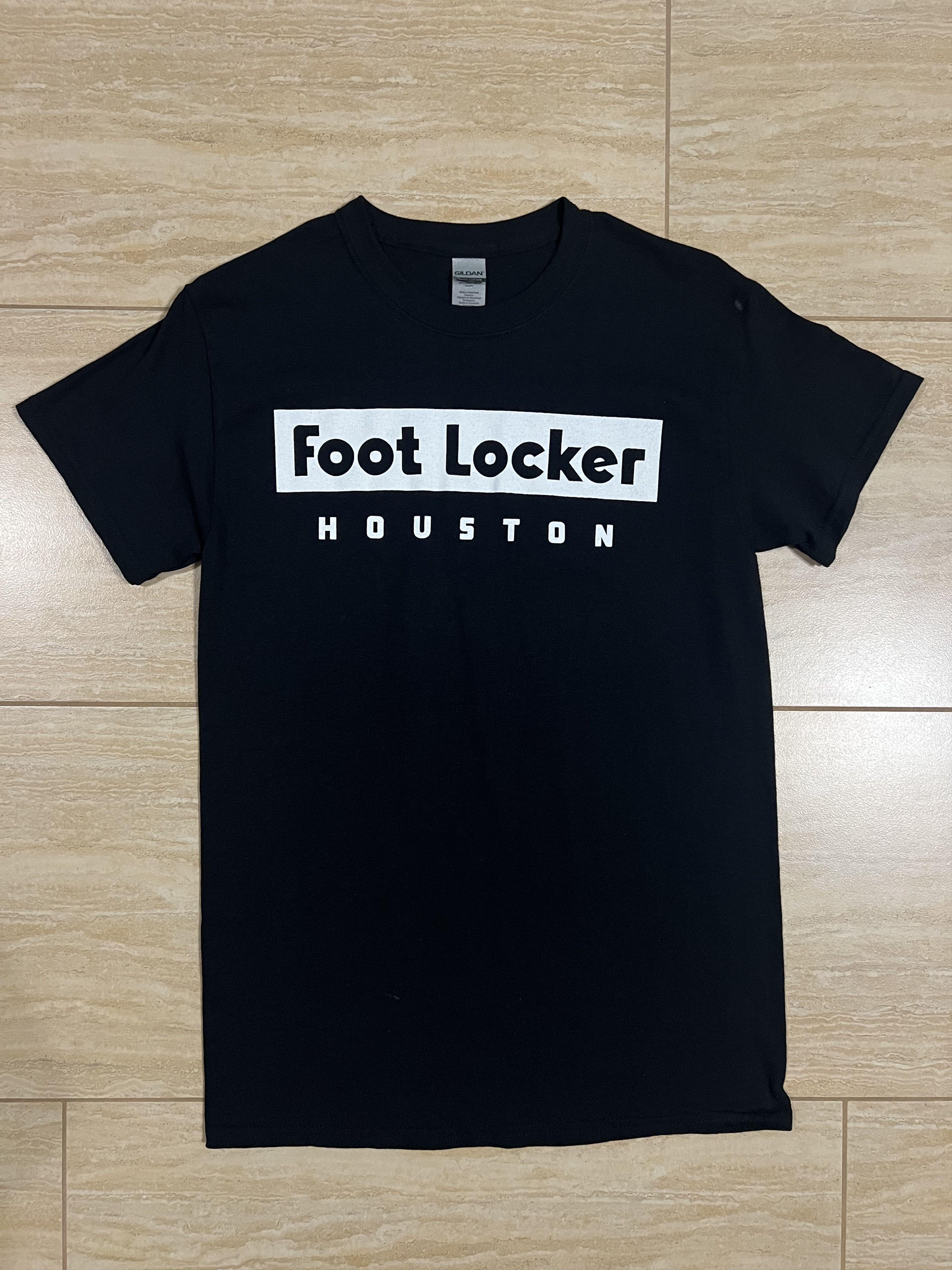 Foot Locker Foot Locker Houston T-Shirt Black Short Sleeve Graphic Tee Size US S / EU 44-46 / 1 - 1 Thumbnail