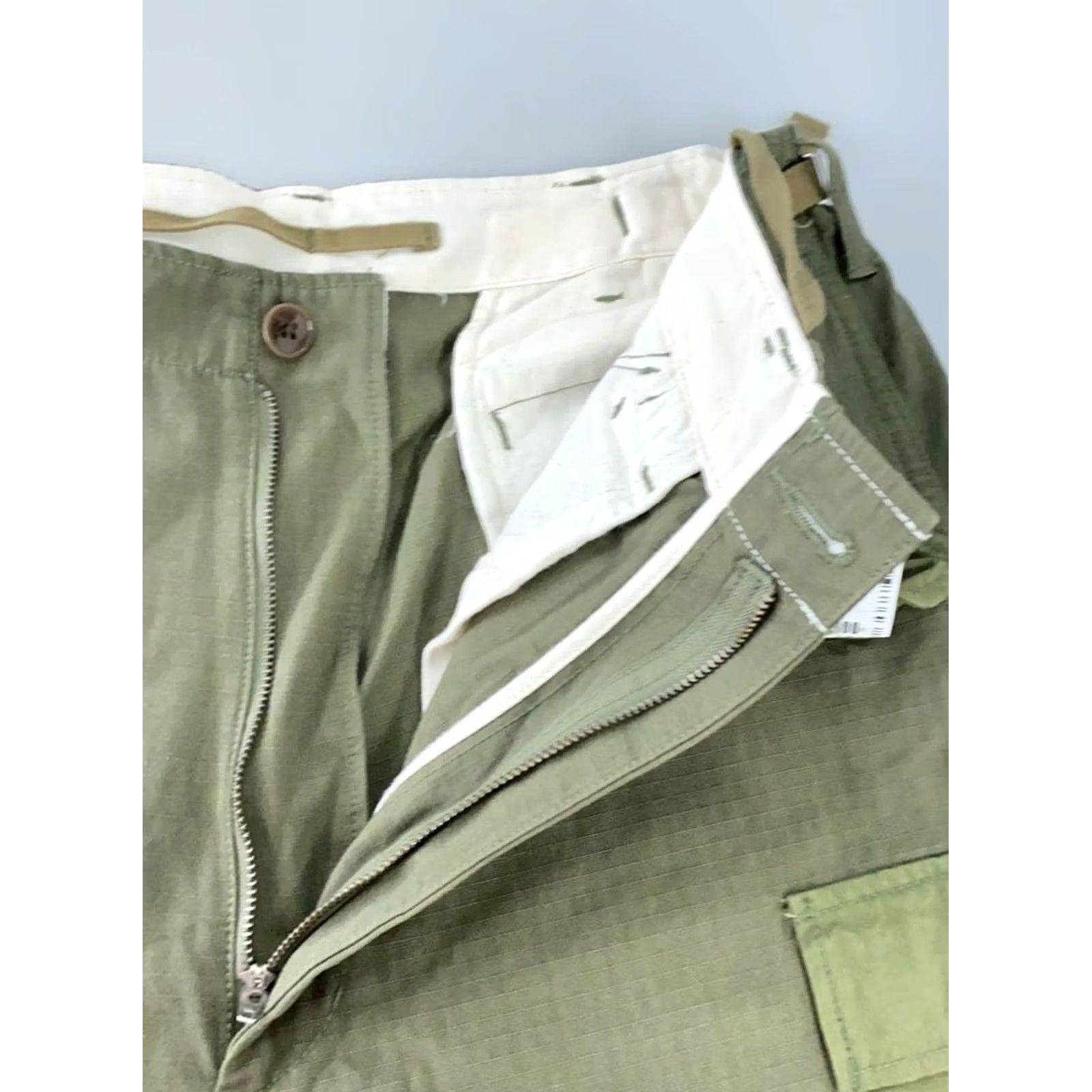 Nanamica nanamica Cargo Pants Khaki 32in Size L Mens Khaki Cargo Pants 32in L Nanamica Japan Color: Khaki 72 Inseam Size US 32 / EU 48 - 3 Thumbnail