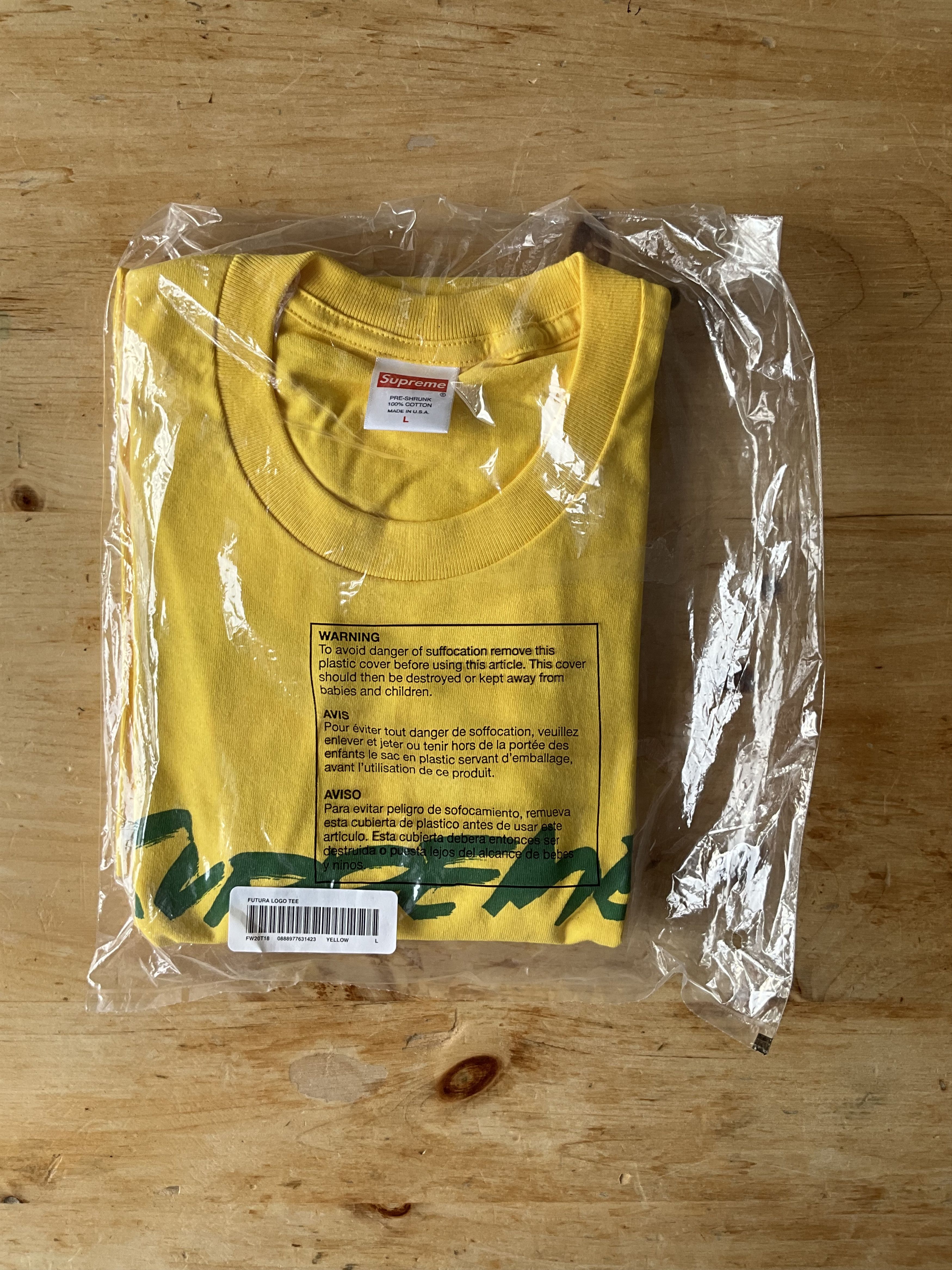 Futura × Supreme Supreme Futura Logo Tee Size US L / EU 52-54 / 3 - 3 Thumbnail
