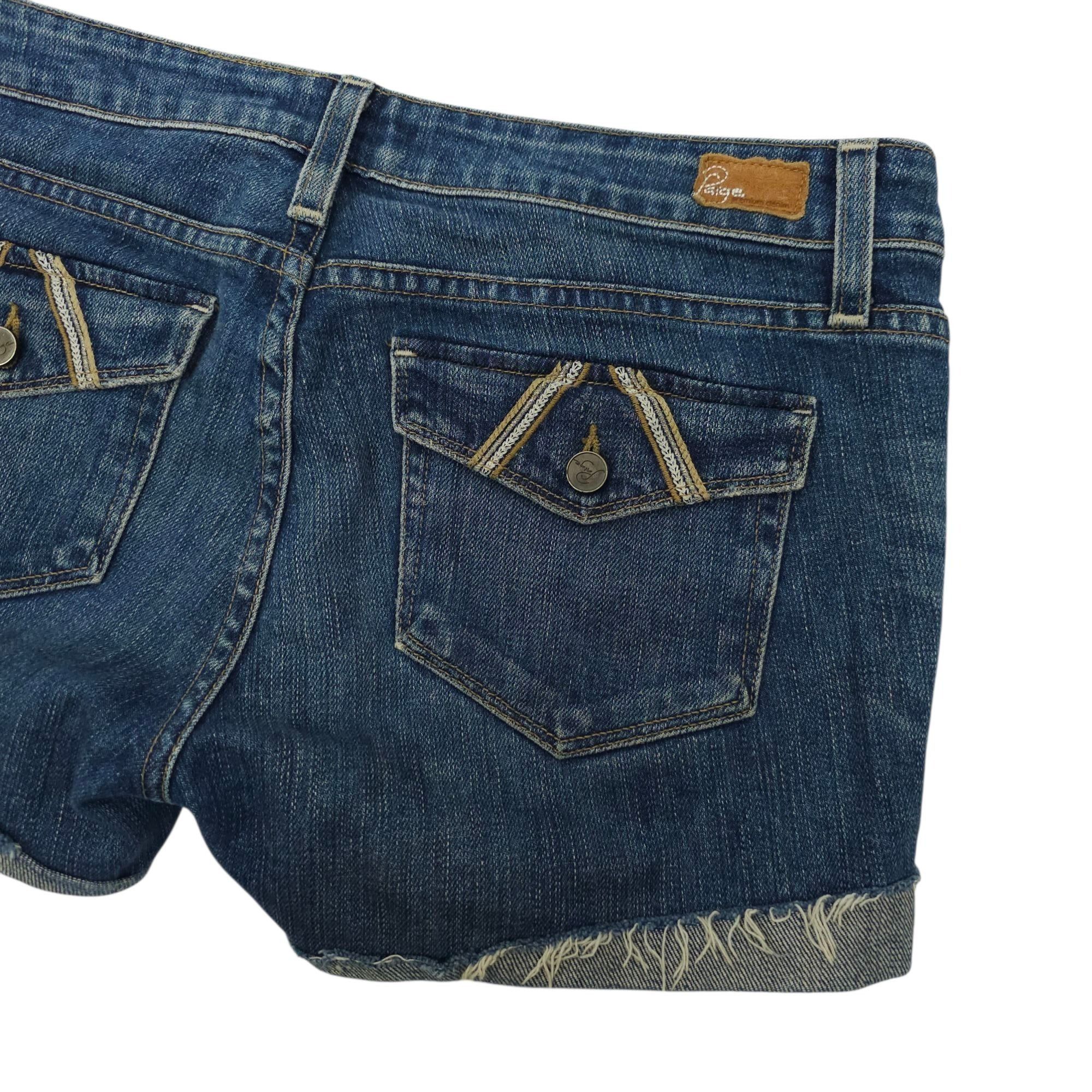 Paige Paige Fairfax Premium Denim DIY Cut Off Shorts Womens Size 2 Size 29" - 11 Thumbnail