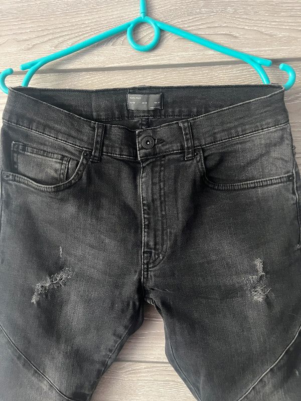 Zara Zara denim jeans Size US 30 / EU 46 - 2 Thumbnail