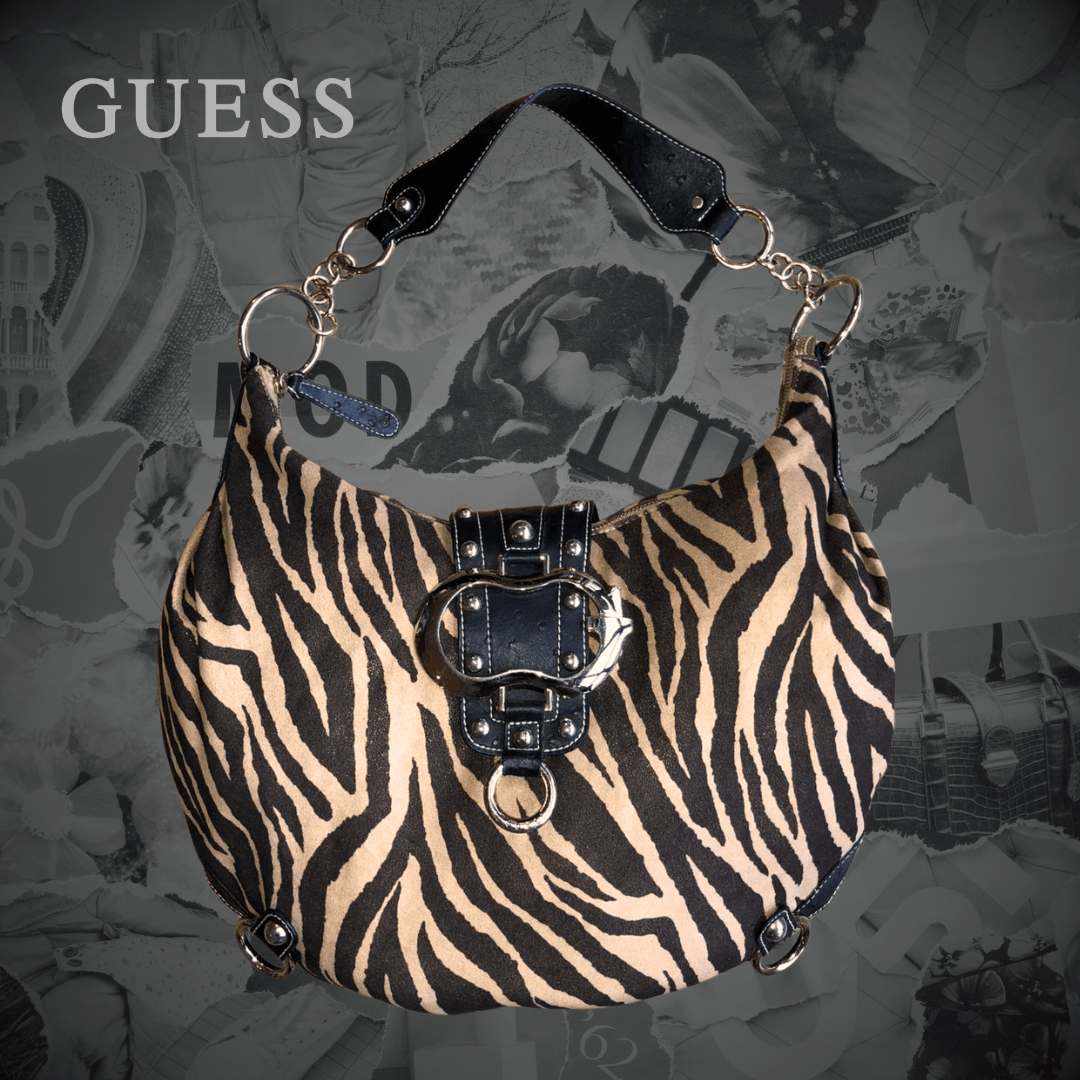 Guess Y2K Vintage leopard Guess Shoulder Bag Size ONE SIZE - 1 Thumbnail