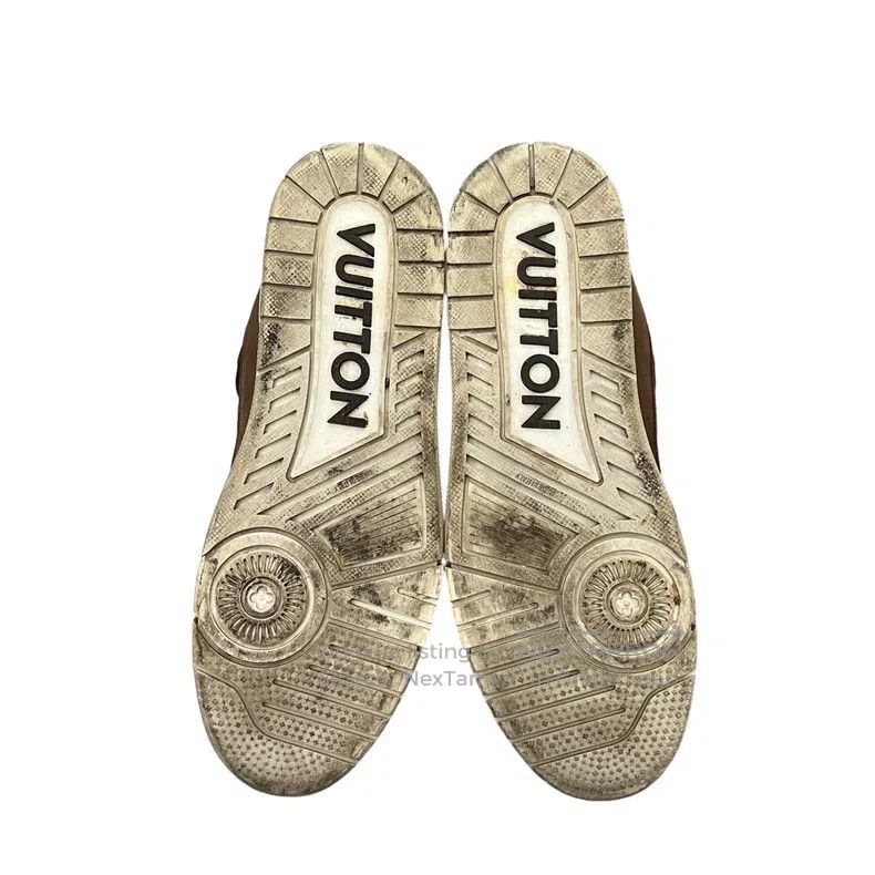 Louis Vuitton Louis Vuitton Trainer Mocha Color shoes Size US 9 / EU 42 - 5 Thumbnail