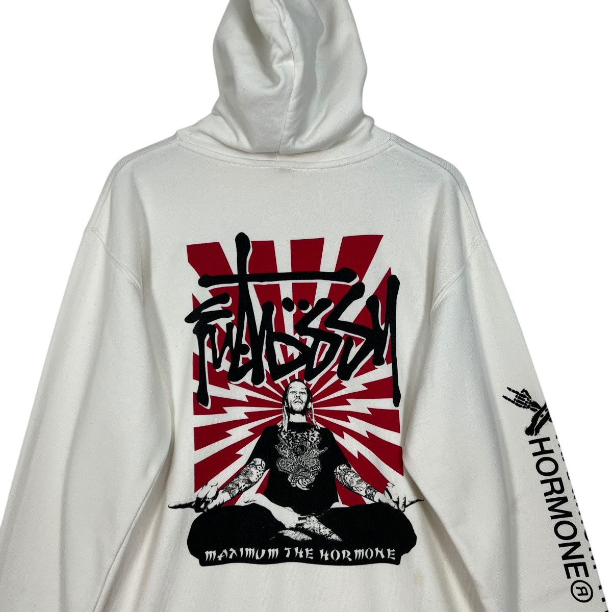 Band Tees Ripped Off Stussy!! Vintage Maximum The Hormone Heavy Metal Size US L / EU 52-54 / 3 - 5 Thumbnail