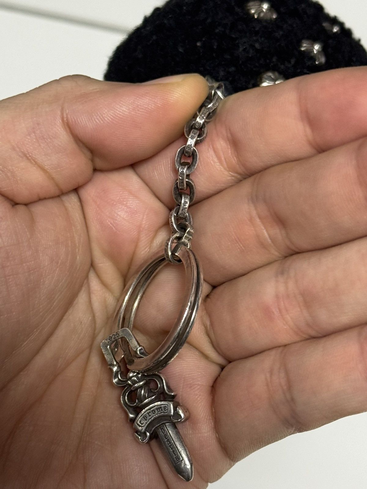 Chrome Hearts Chrome hearts dice fuzzy keychain Size ONE SIZE - 9 Thumbnail