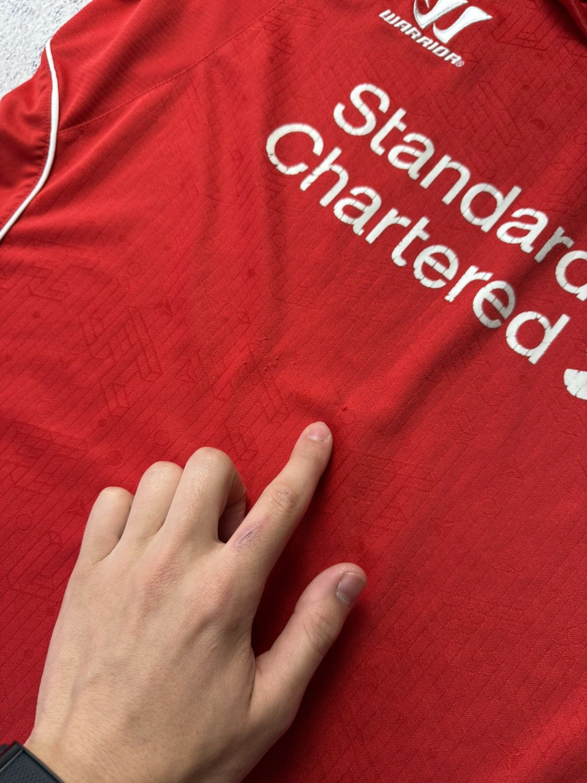 Vintage LIVERPOOL 2014 FOOTBALL SHIRT JERSEY HOME WARRIOR ORIGINAL Size US L / EU 52-54 / 3 - 20 Thumbnail