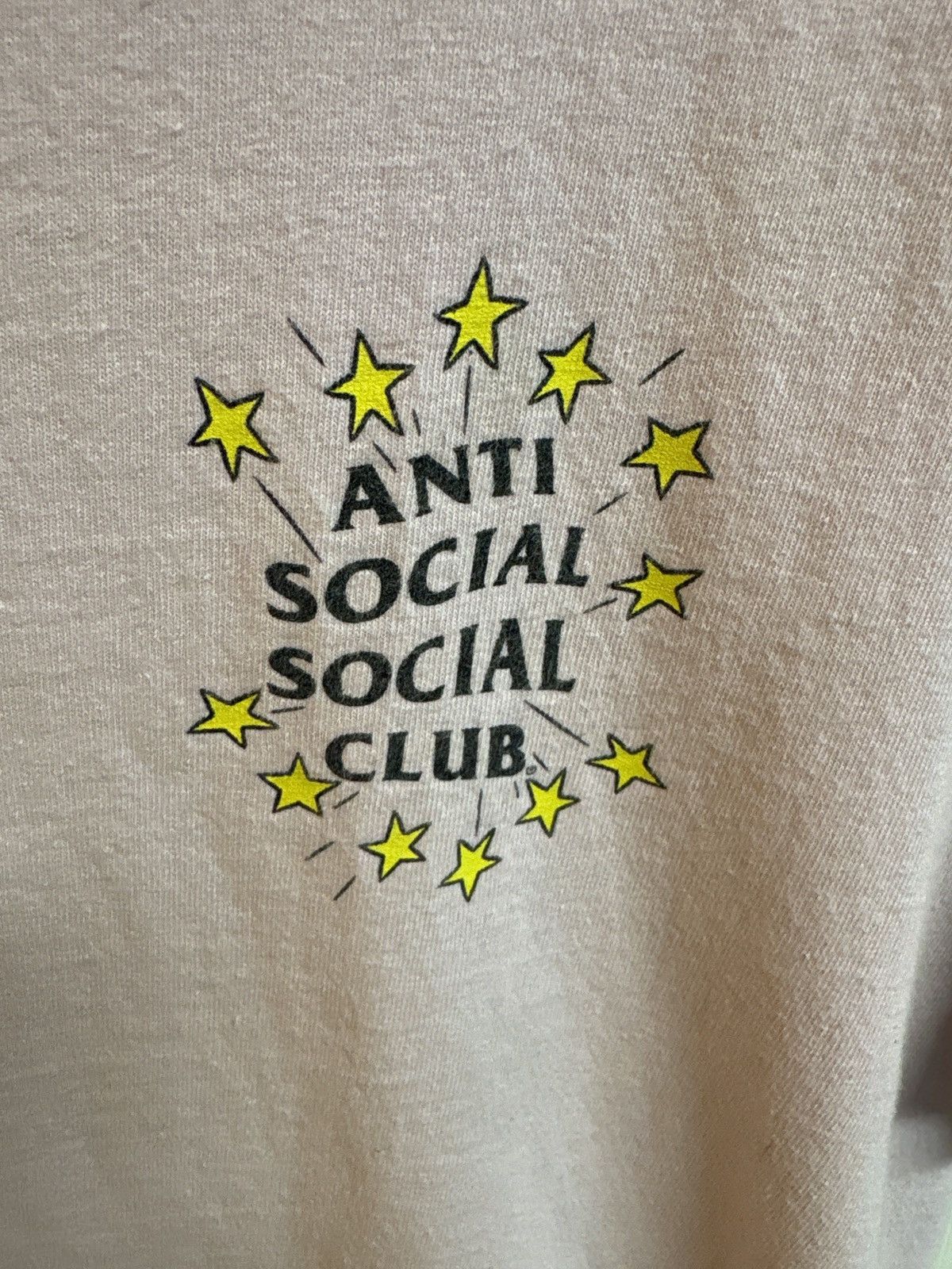 Anti Social Social Club Anti Social Club Pink T Shirt Size US M / EU 48-50 / 2 - 4 Thumbnail