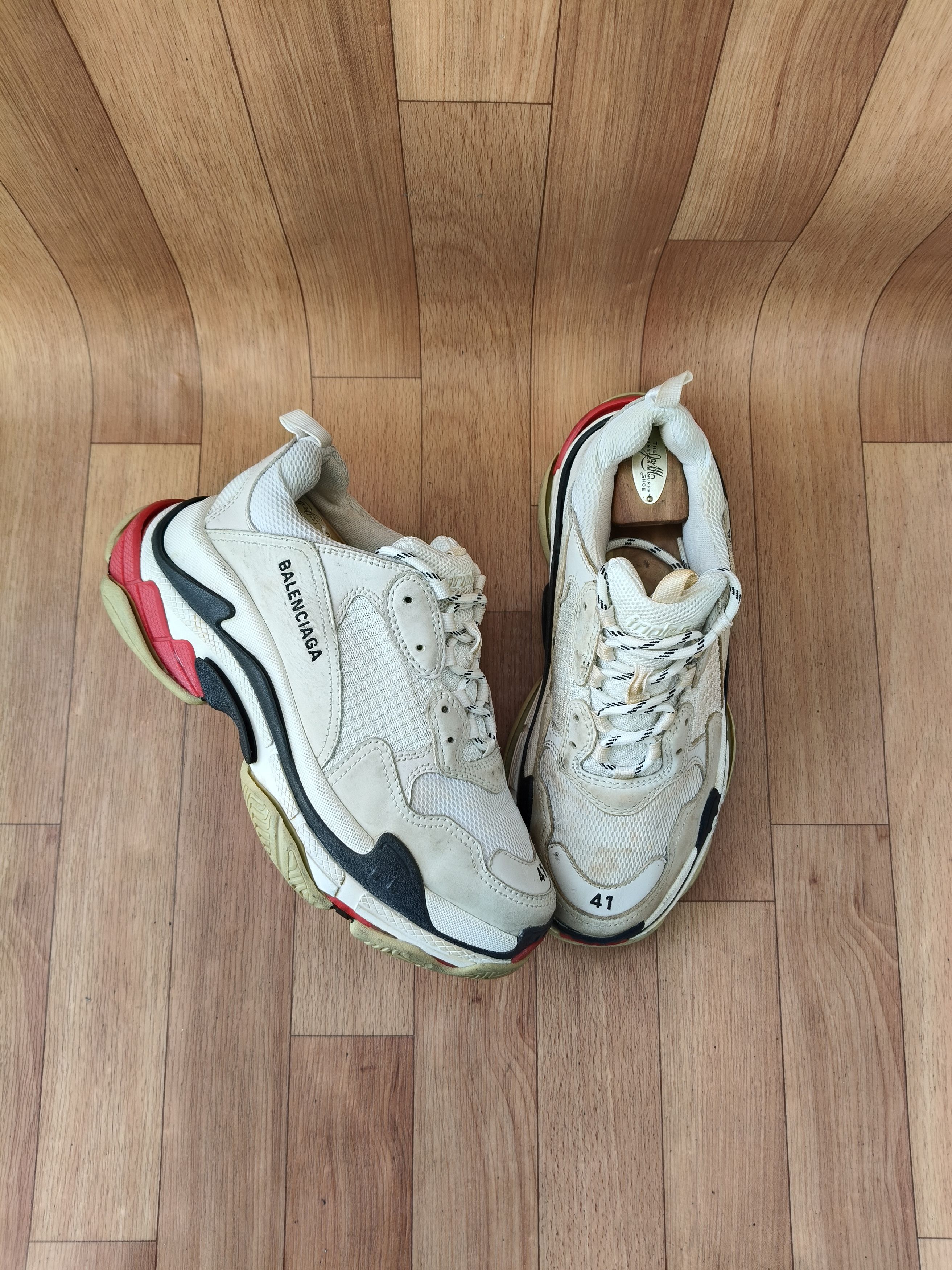Balenciaga BALENCIAGA TRACK TRIPLE S SNEAKERS Size US 8 / EU 41 - 7 Thumbnail