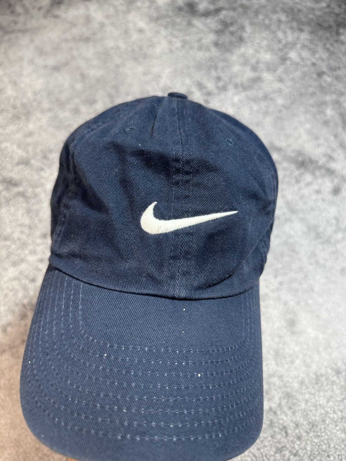 Nike × Vintage Y2K Vintage Nike Logo Cap Streetwear Rare Hat Casual USA VTg Size ONE SIZE - 2 Thumbnail