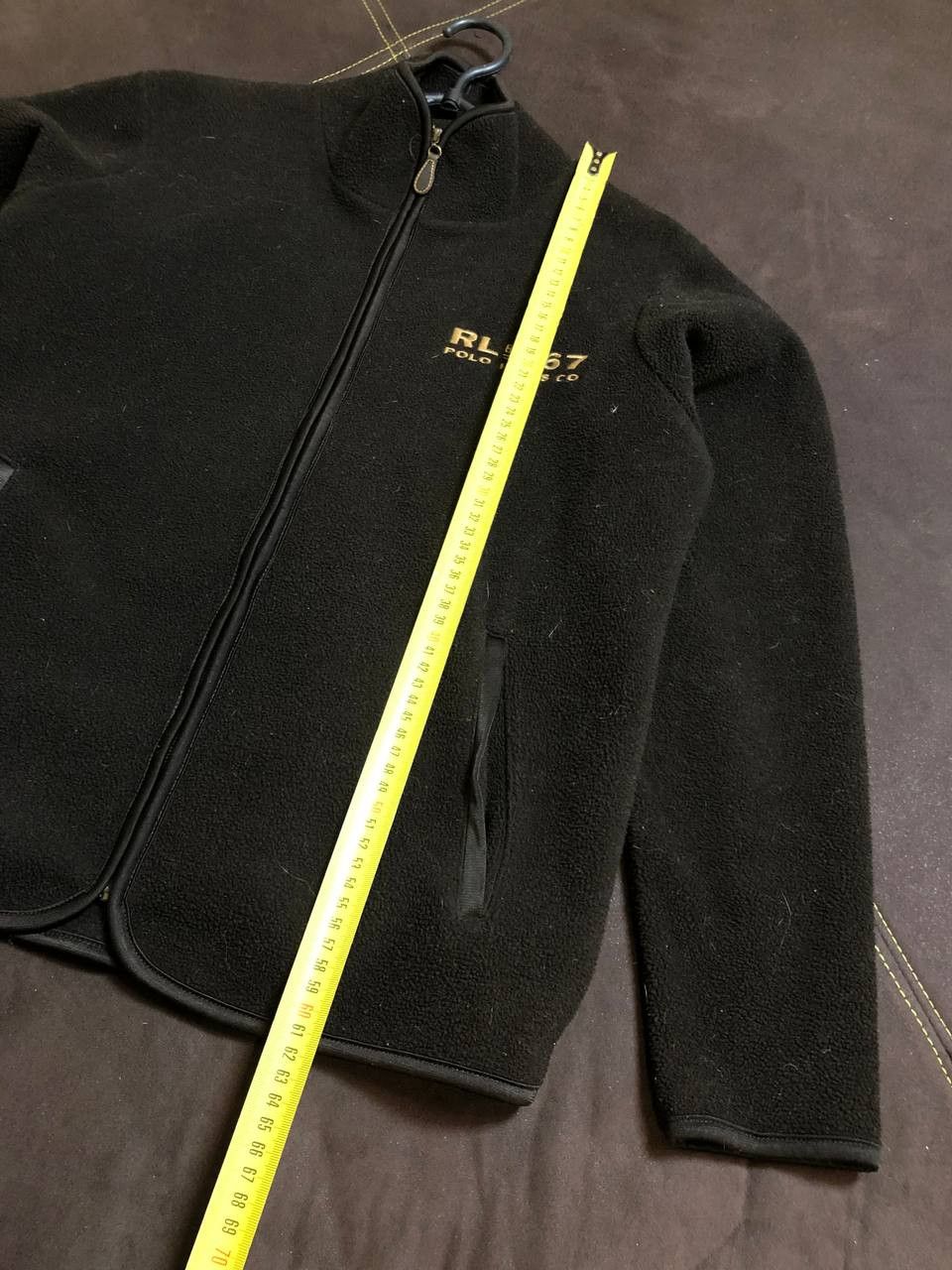 Polo Ralph Lauren Vintage Polo Ralph Lauren Men's Fleece Full Zip Brown Size US S / EU 44-46 / 1 - 5 Thumbnail