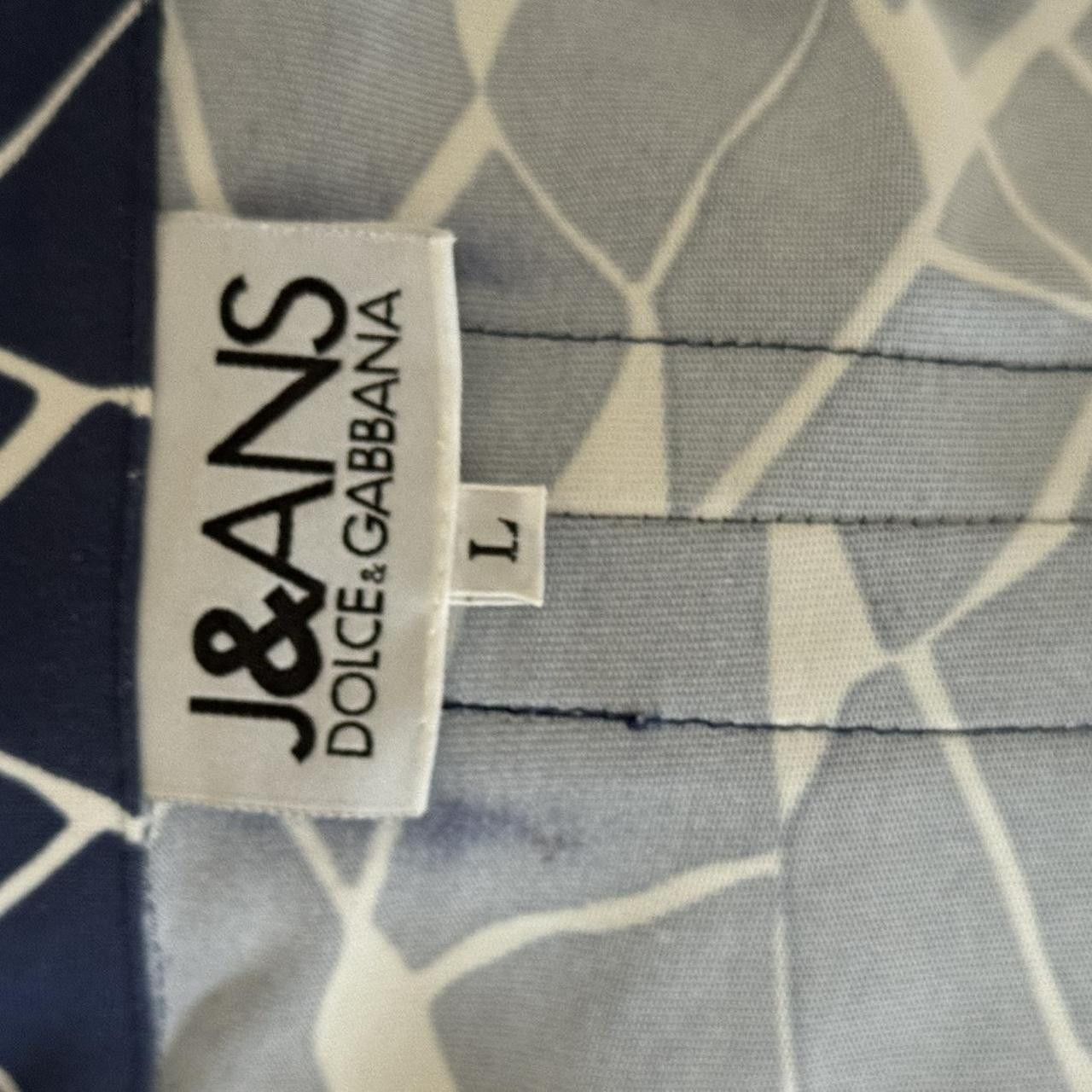 Dolce & Gabbana Dolce & Gabbana (J&ans) Womens Printed Shirt Size M / US 6-8 / IT 42-44 - 4 Thumbnail
