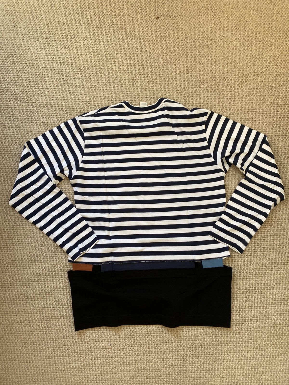 Comme des Garcons SHIRT Comme Des Garçons SHIRT Striped Top Size US M / EU 48-50 / 2 - 4 Thumbnail