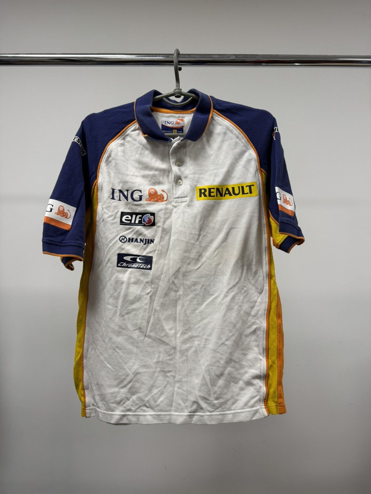 Formula 1 × Vintage Renault F1 Racing Team ING ELF Fernando Polo T Shirt Size US S / EU 44-46 / 1 - 1 Thumbnail
