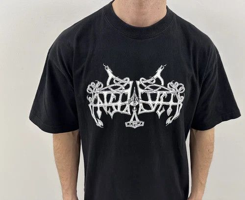 Vintage Vintage 2000s Enslaved 2004 T-Shirt Tee Band Norwegian Metal Size US XL / EU 56 / 4 - 2 Thumbnail