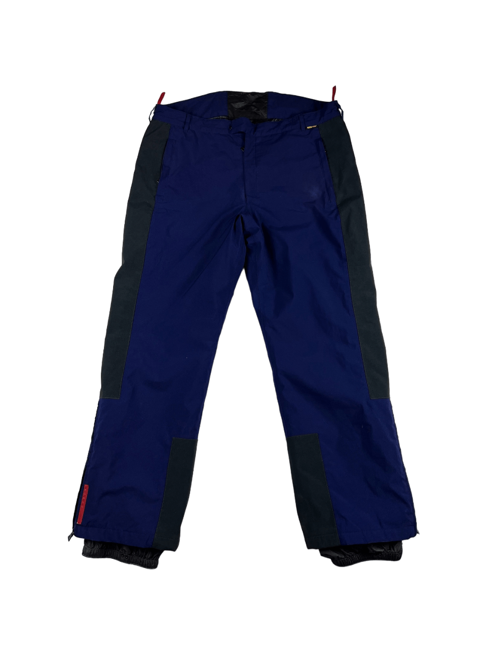 PRADA スキーナイロンパンツ GORE-TEX 00s Prada Sport Gore-Tex Ski Pants Nylon Snow Technical Gold Red