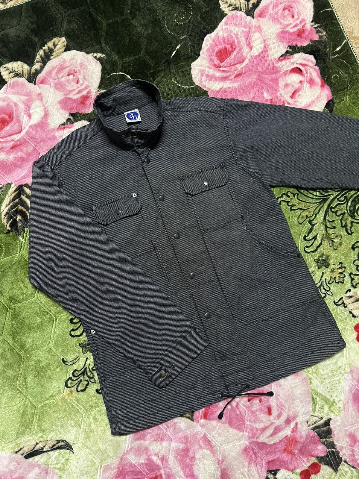ABAHOUSE × Japanese Brand Abahouse Men’s Work Style Striped Jackets Size US L / EU 52-54 / 3 - 1 Thumbnail
