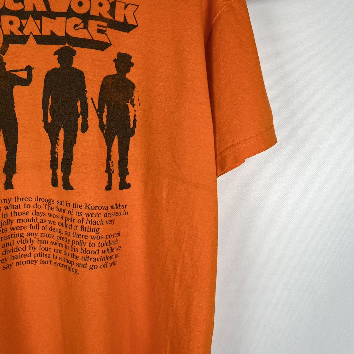 Vintage Vintage Clockwork Orange Stanley Kubrick Movie T Shirt 90’s Size US M / EU 48-50 / 2 - 13 Thumbnail