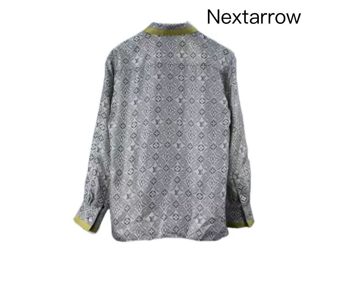 Louis Vuitton Louis Vuitton Beige full silk shirt 2412-Nextarrow Size US S / EU 44-46 / 1 - 2 Thumbnail