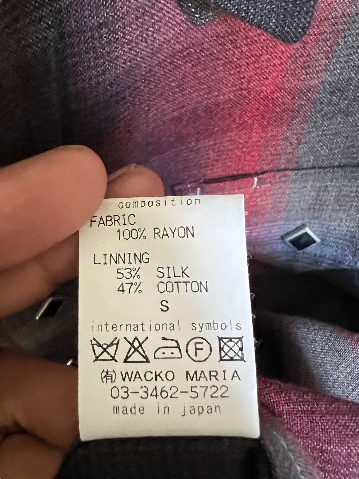 Japanese Brand × Wacko Maria Wacko Maria AW10 Rayon Western Shirt Size US S / EU 44-46 / 1 - 13 Thumbnail