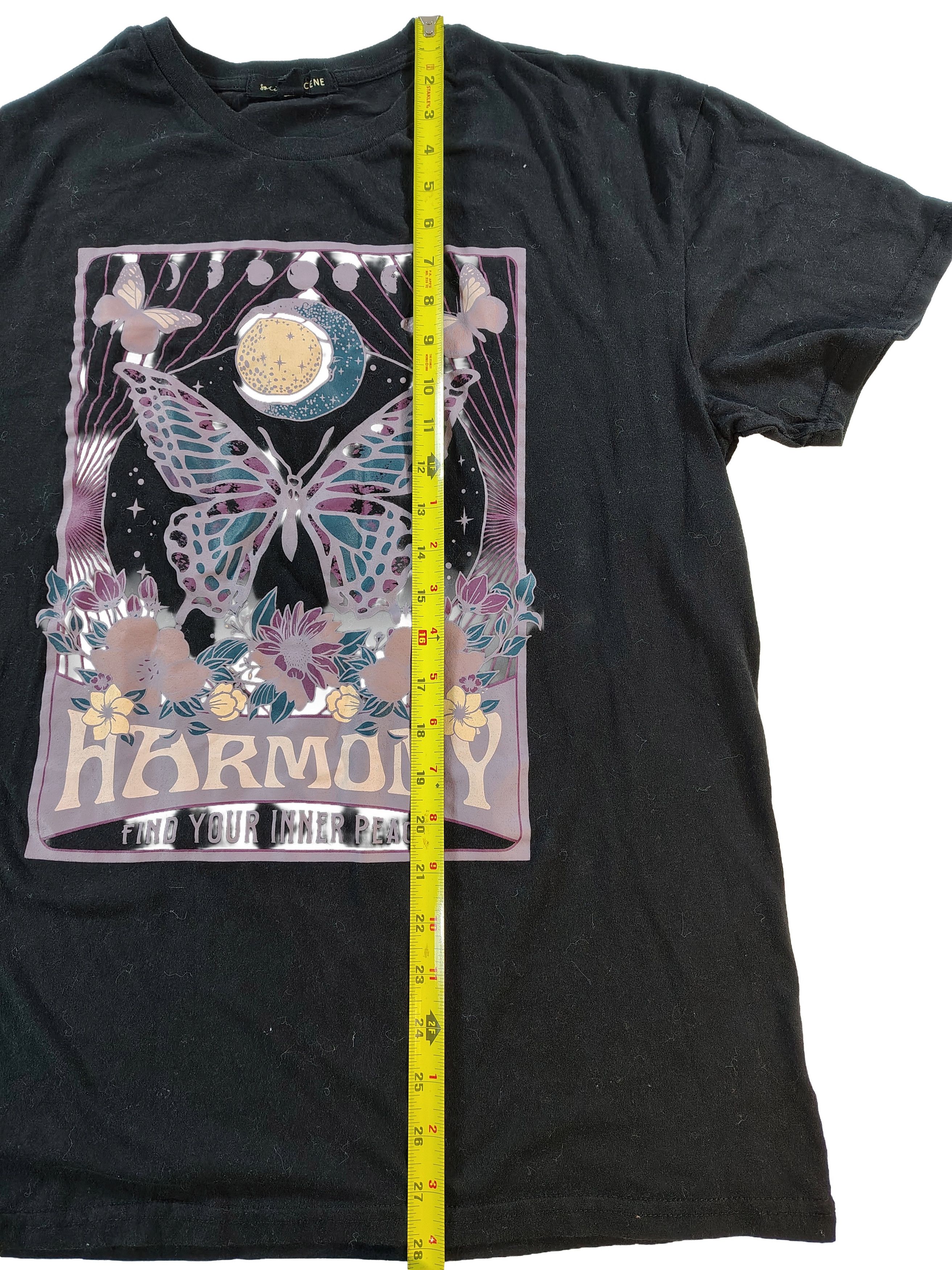 Other Women's Harmony Find Your Peace Social Scene T-Shirt Size XL / US 12-14 / IT 48-50 - 6 Thumbnail