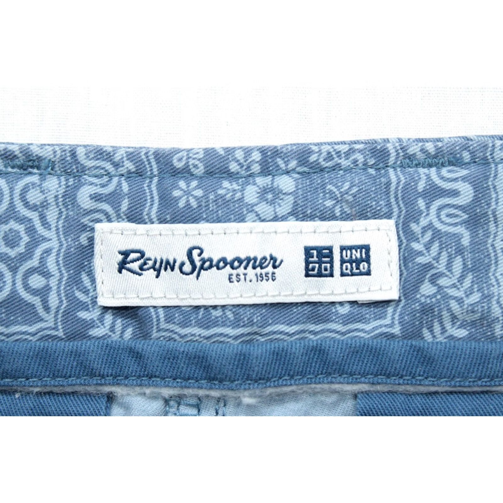 Reyn Spooner Reyn Spooner Mens Bermuda Shorts 34 Blue Geometric Preppy Pocket Beach Vacation Colorful Hawaiian Summer Mens Size US 34 / EU 50 - 5 Thumbnail