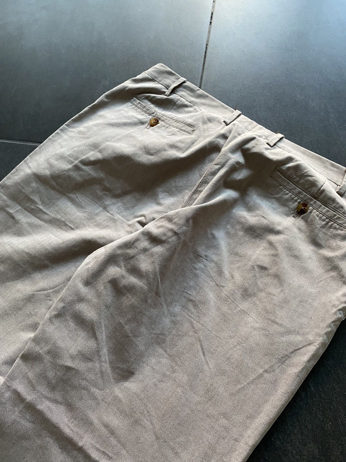 Loro Piana lora piana casual wide leg cotton chino pant IT54 Size US 34 / EU 50 - 7 Thumbnail