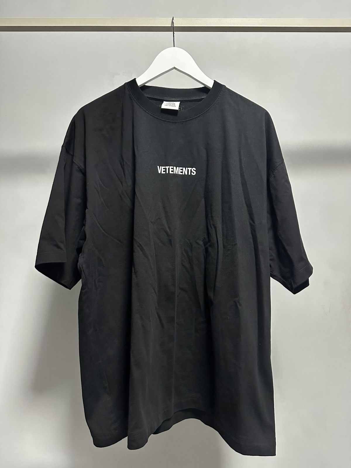 Vetements Vetements logo t shirt Size US M / EU 48-50 / 2 - 1 Thumbnail