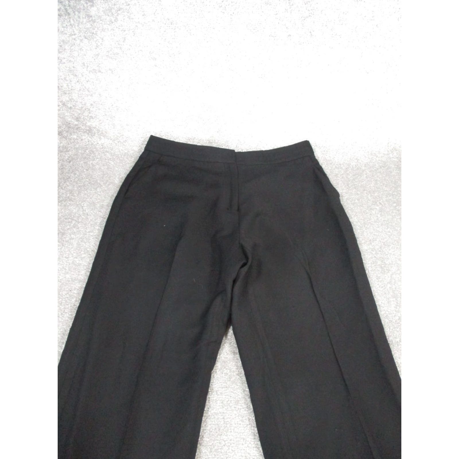 M.M.LaFleur MM.LaFleur Dress Pants Womens 8 Black Virgin Wool Blend Straight Leg Pilling Size 30" / US 8 / IT 44 - 5 Thumbnail