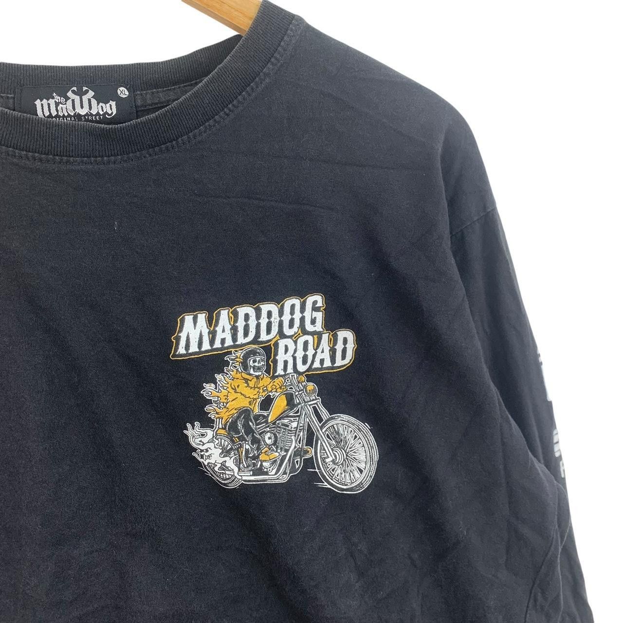 Vintage Vintage THE MADDOG ROAD Fast Ride Tee Shirt Top Size US XL / EU 56 / 4 - 5 Thumbnail