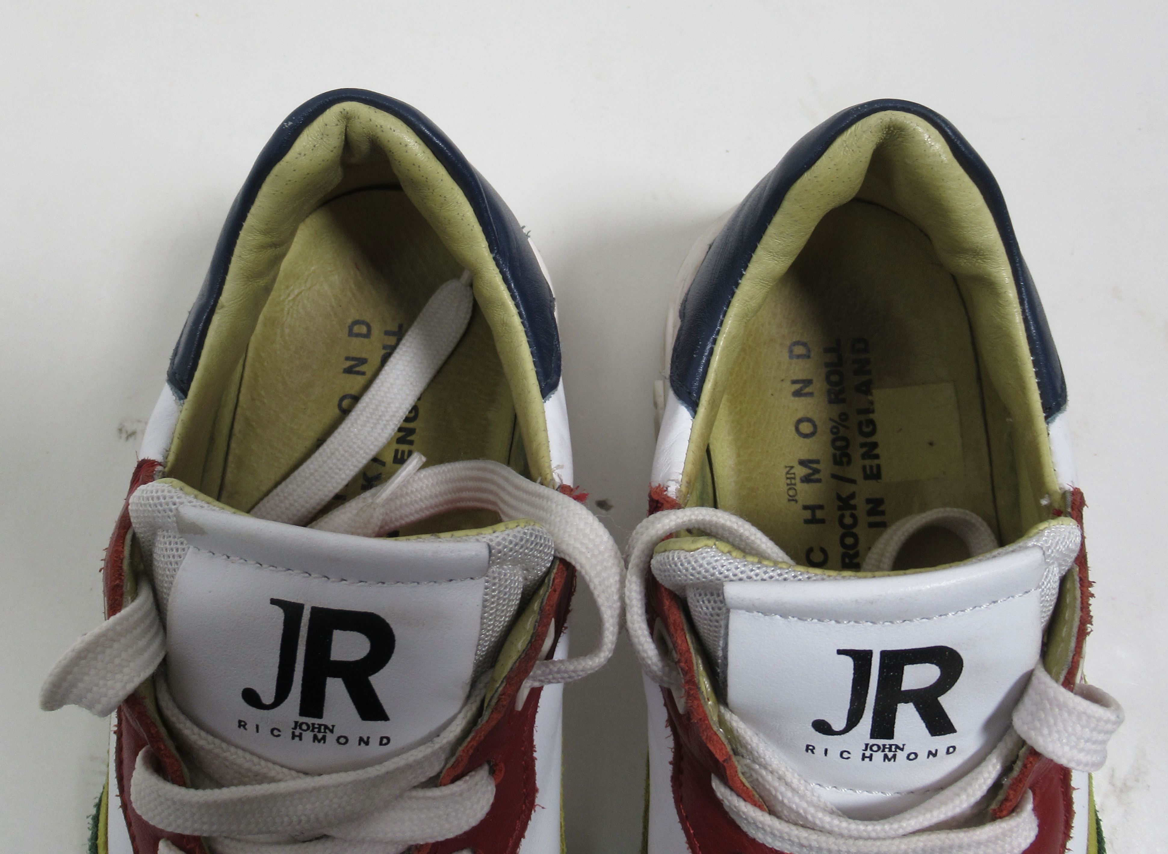 John Richmond John Richmond Low Top Leather Sneaker Multicolor 7.5 US Size US 7.5 / IT 37.5 - 3 Thumbnail