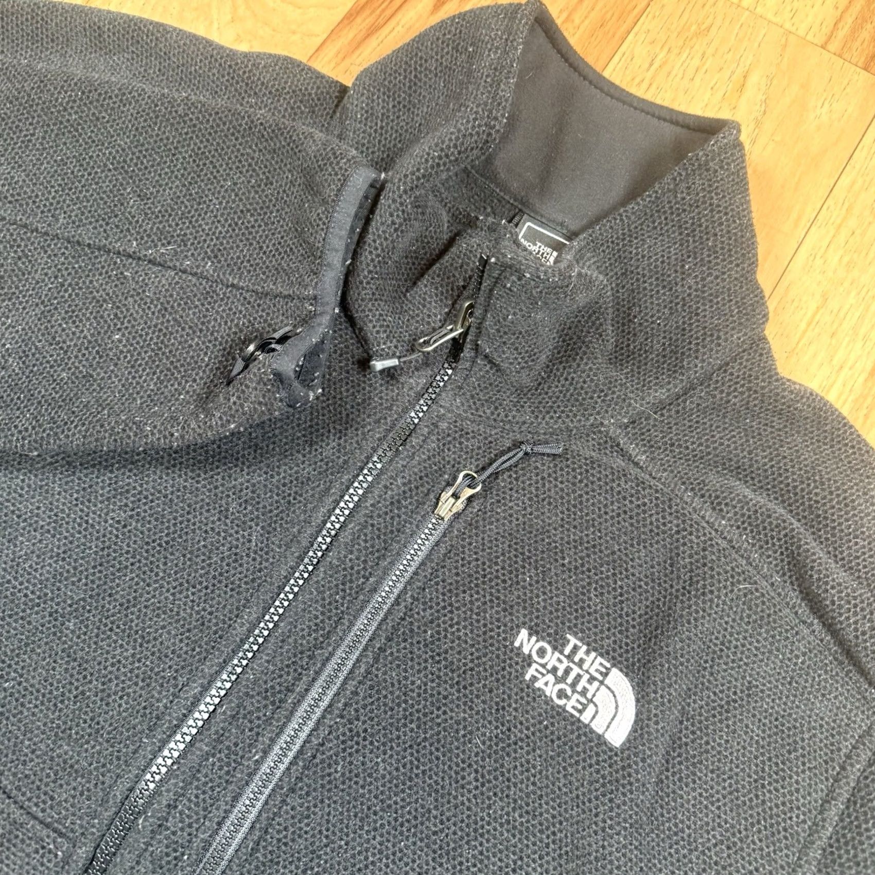 The North Face The North Face Jacket Mens XXL Full Zip Textured Fleece Gray Long Sleeve Size US XXL / EU 58 / 5 - 2 Thumbnail