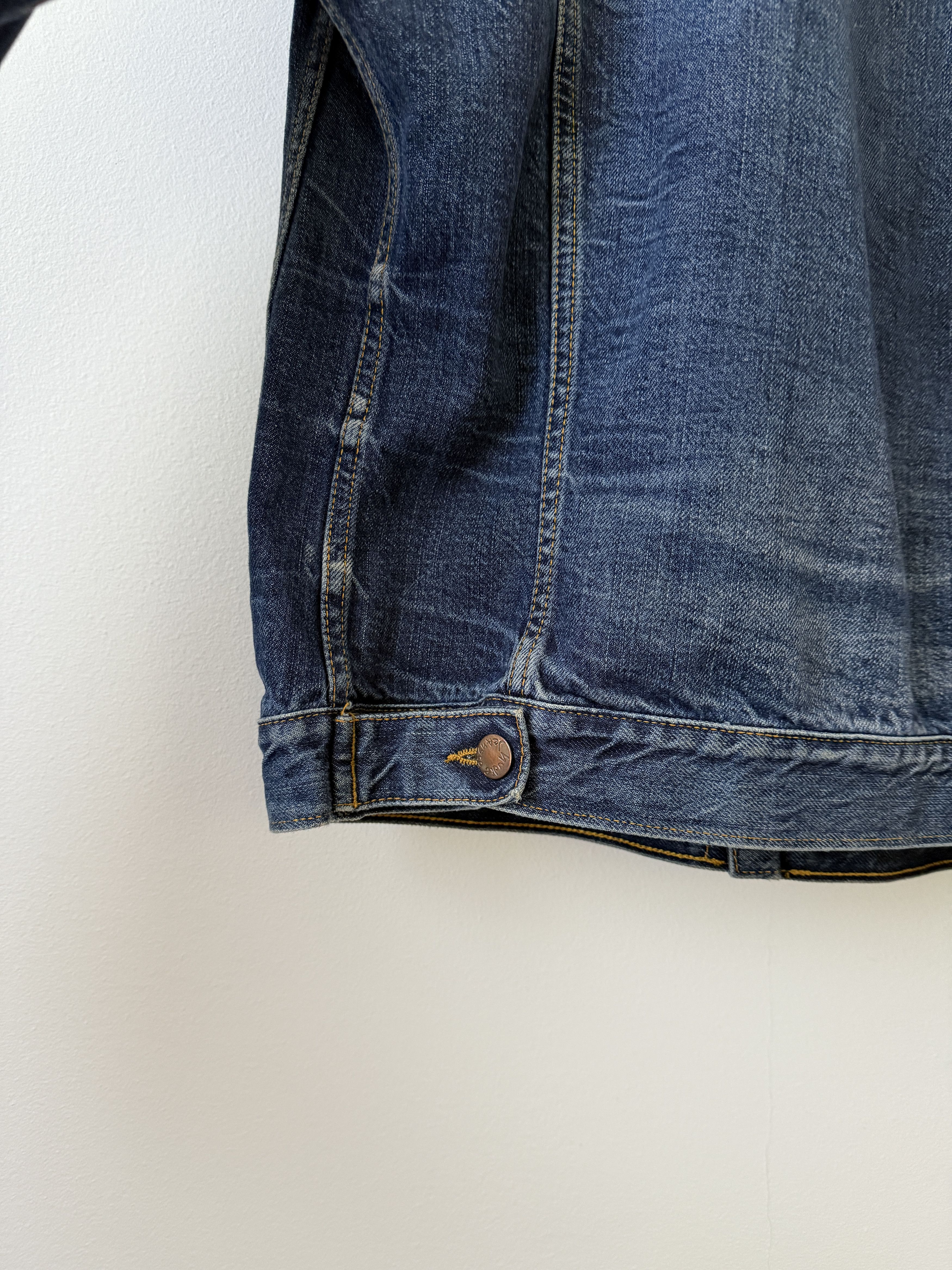 Nudie Jeans Faded Denim Jean Jacket Size US XXL / EU 58 / 5 - 12 Thumbnail