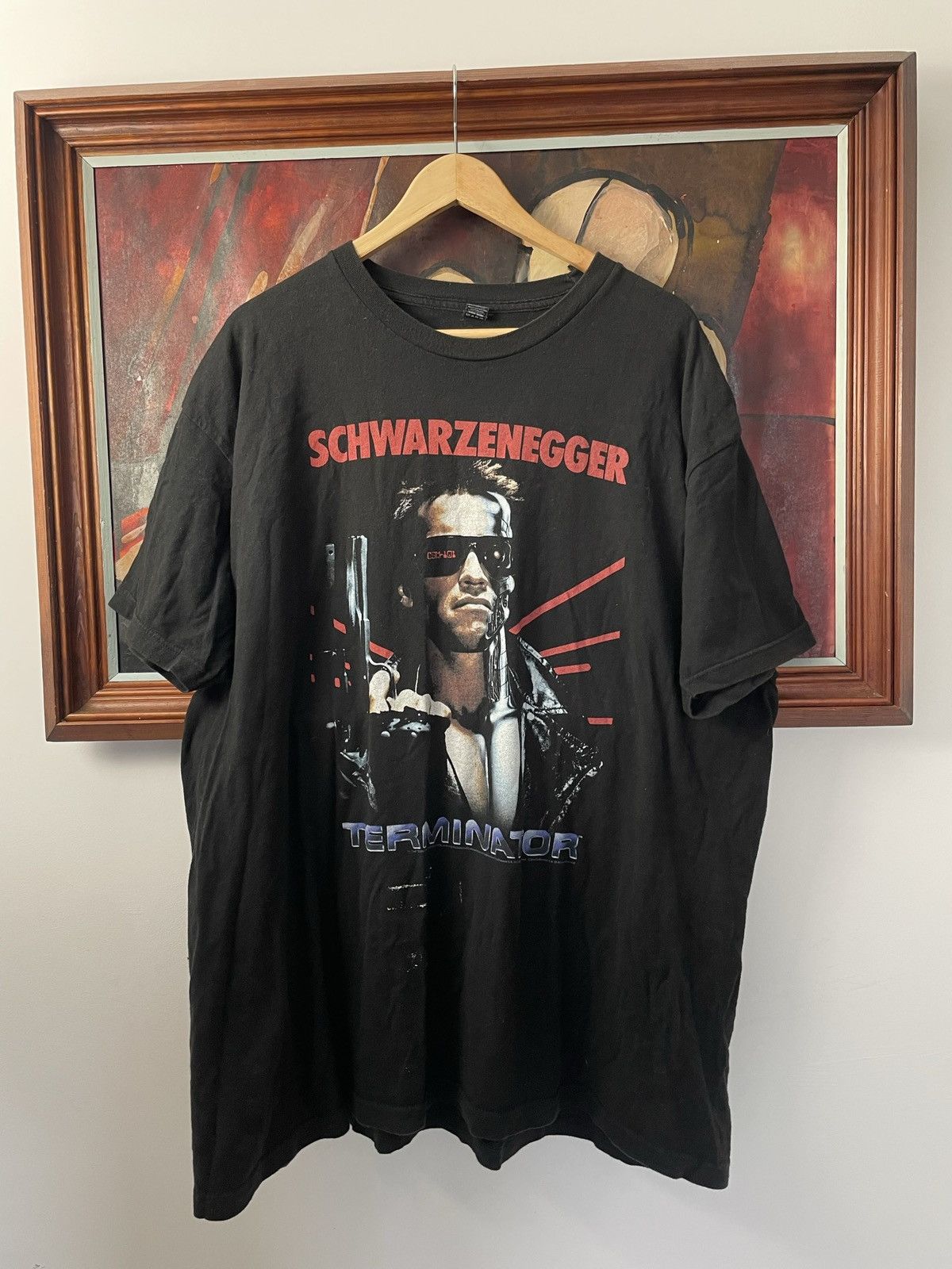 Vintage Terminator 2015 vintage t-shirt Arnold Schwarzenegger Movie Size US XXL / EU 58 / 5 - 1 Thumbnail