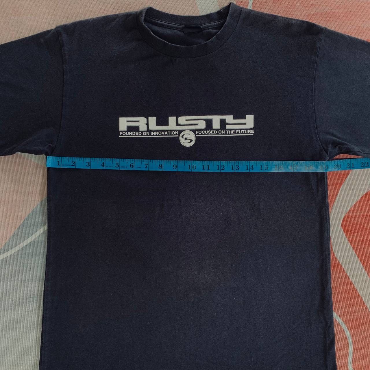 Quiksilver Rare Vintage Rusty Surfboards Spellout Tees Size US M / EU 48-50 / 2 - 7 Thumbnail