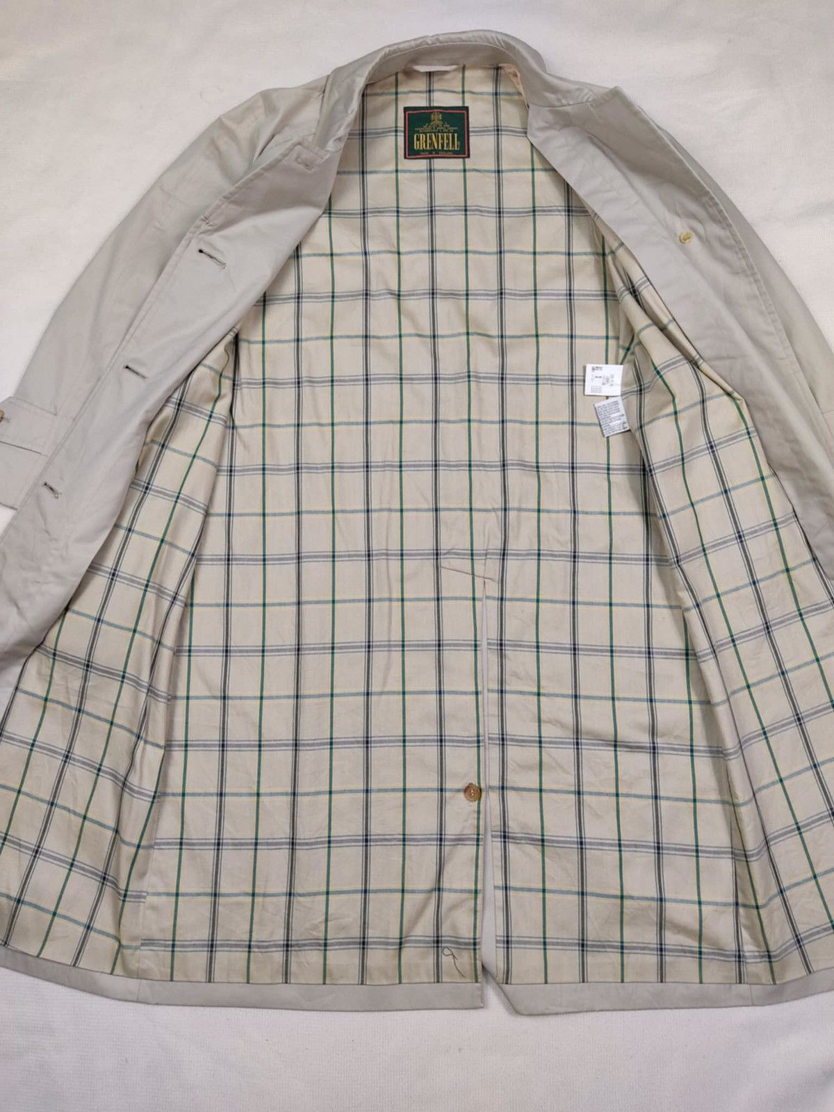 Grenfell × Vintage Vintage GRENFELL A-Line Trench Coat Size US M / EU 48-50 / 2 - 11 Thumbnail