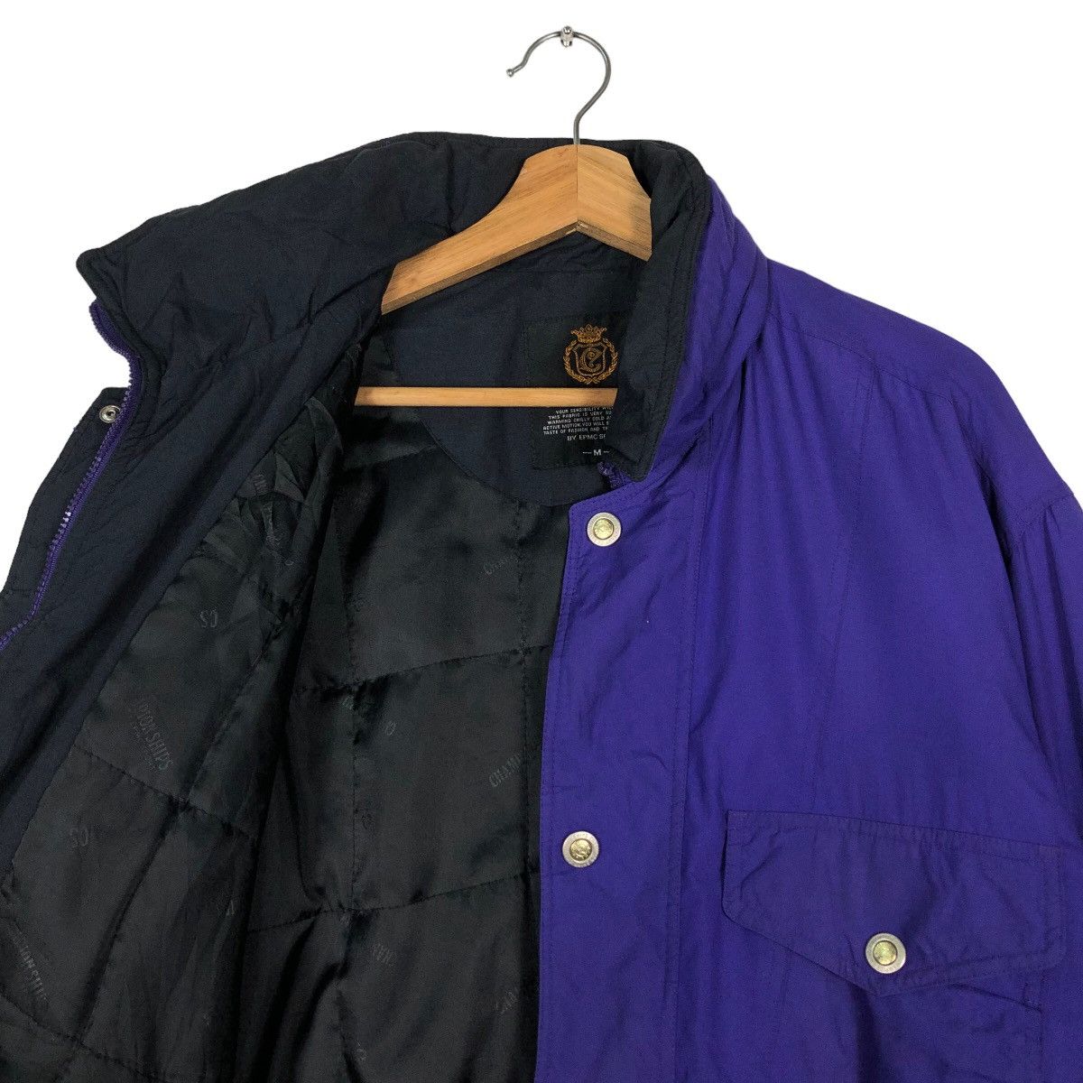 Japanese Brand 🔥90s Vintage Bomber Jacket Ski Parachute Biker Championship Size US M / EU 48-50 / 2 - 9 Thumbnail