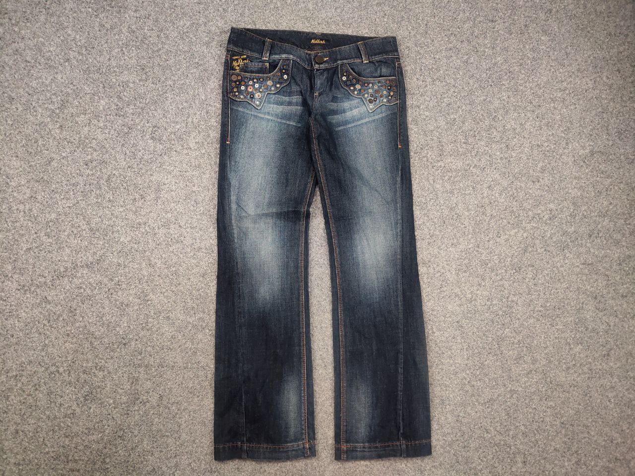 Miss Sixty Killah Miss Sixty Vintage Denim metal Low Rise Jeans LGB Y2K Size 30" / US 8 / IT 44 - 6 Thumbnail