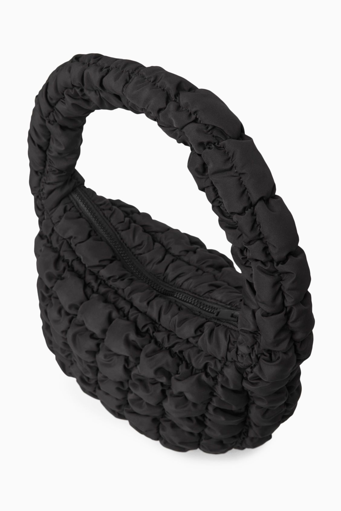 Cos Cos Black quilted cloud mini shoulder bag Size ONE SIZE - 4 Thumbnail