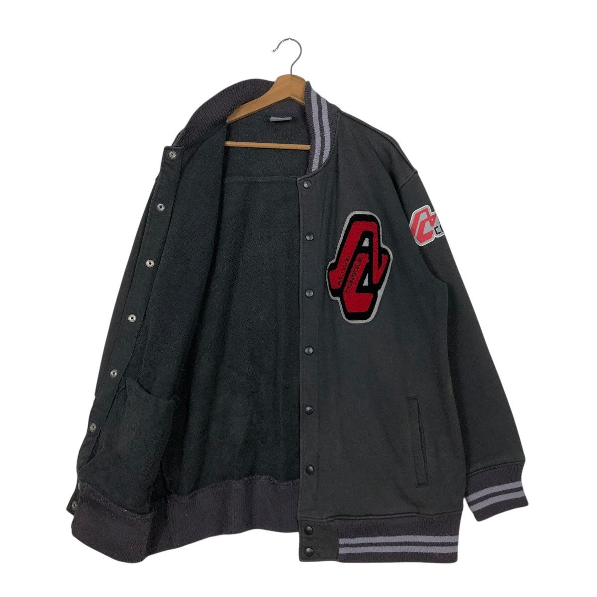 Japanese Brand 🔥VINTAGE VARSITY BOMBER JACKET ACTIVE CONSOLE ISSEY MIYAKE Size US XL / EU 56 / 4 - 14 Thumbnail